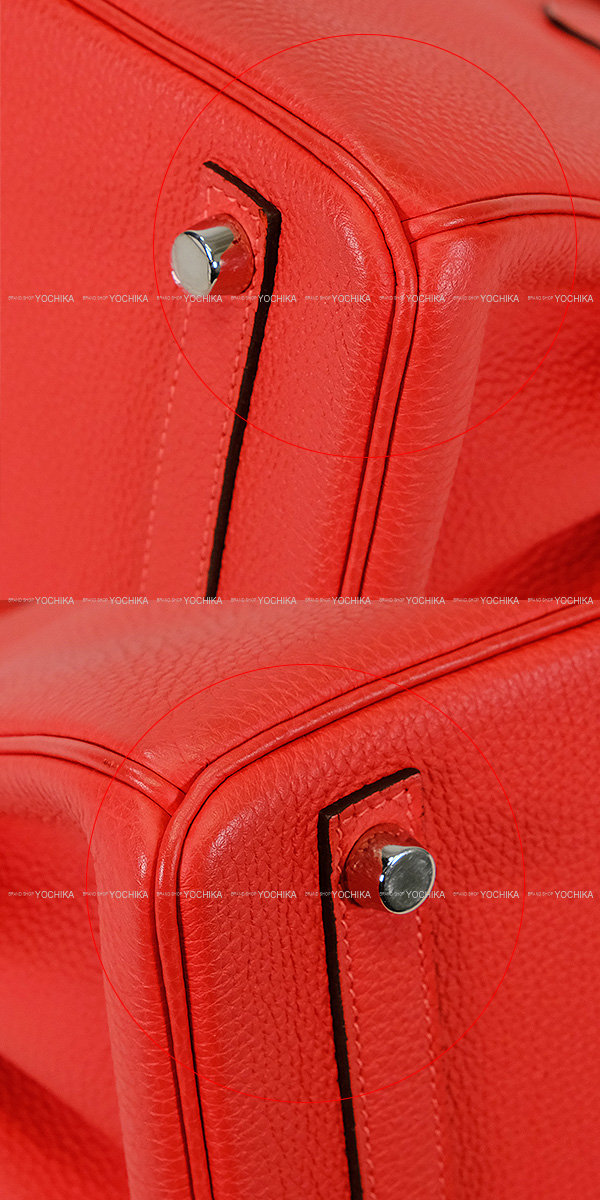 HERMES エルメス ハンドバッグ バーキン25 ルージュピヴォワンヌ HERMES エルメス ハンドバッグ バーキン25 ルージュピヴォワンヌ