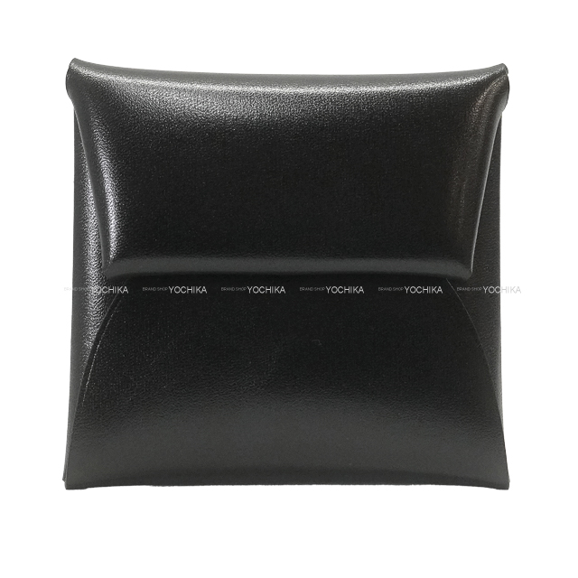 HERMES エルメス コインケース バスティア 黒 (ブラック