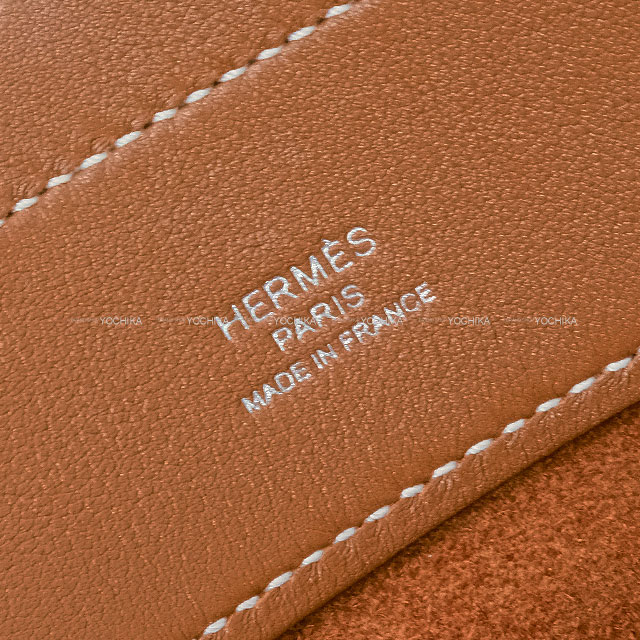HERMES エルメス ショルダーバッグ アリーヌ ミニ ゴールド