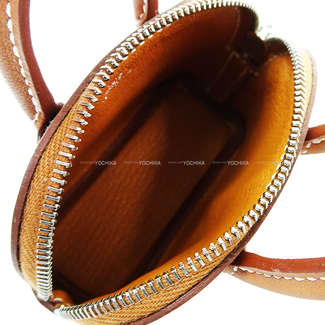 HERMES エルメス バッグチャーム ボリード シャーク ゴールド