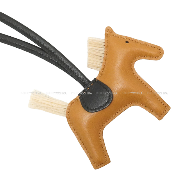 新品未使用　HERMES エルメス　ロデオチャーム　PM セサミ　ブラック　ナタ HERMES - 値下げ！エルメス ペガサス ロデオ PM チャーム セサミ