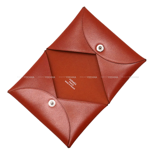 HERMES エルメス カードケース CALVI カルヴィ エプソン