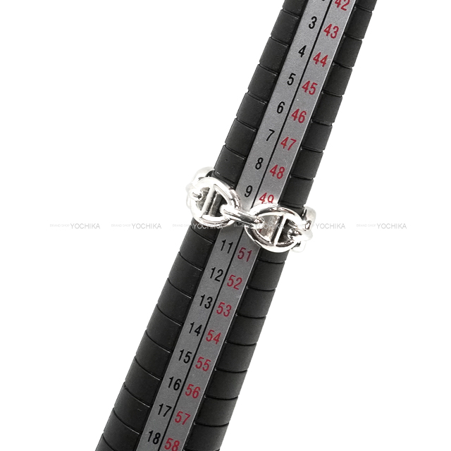 HERMES エルメス アンシェネPMリング 10号 50 Ag925 楽天市場】≪Brand new≫ HERMES Chaine d'ancre Enchainee PM