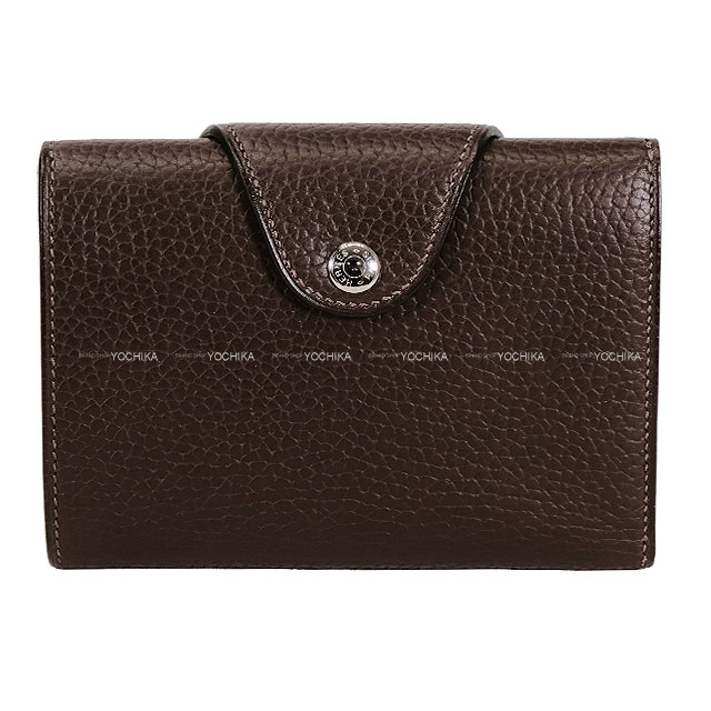 HERMES エルメス 二つ折り財布 イリアード コンパクト テール