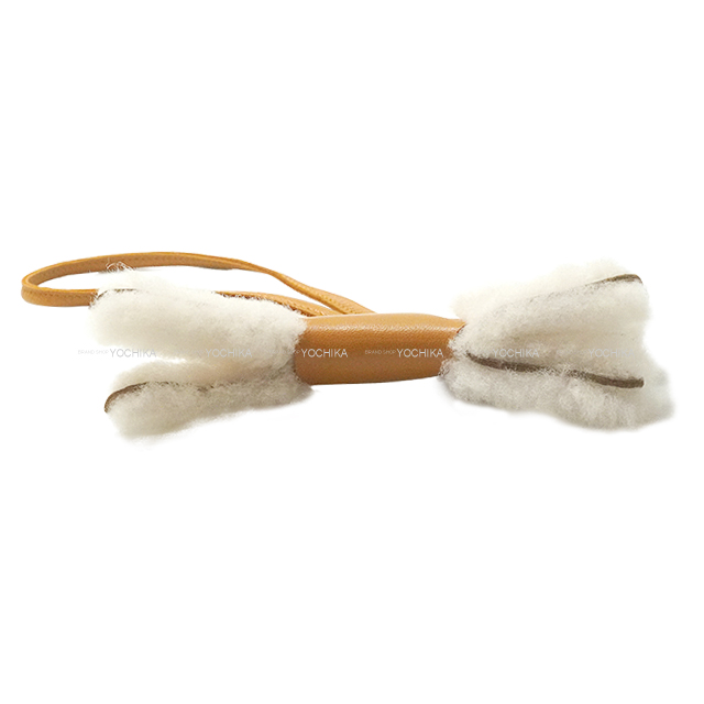 新品 未使用 HERMES エルメス バディ チャーム　セサミ エルメス バディ チャーム セサミ ムートン/アニョーミロ ユニ