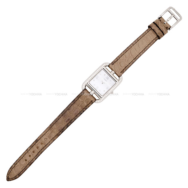 HERMES エルメス 腕時計 ケープコッド PM 31mm CC2.32 エトープ