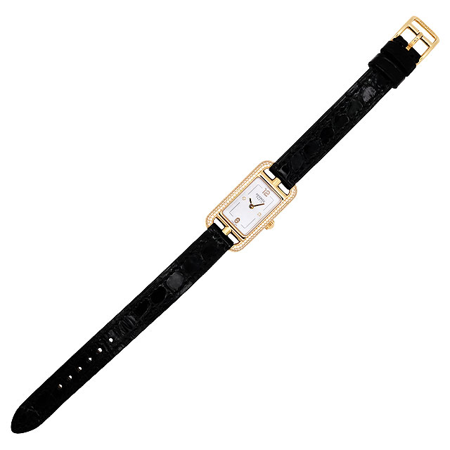 HERMES エルメス 腕時計 ナンタケット PM 29mm ベゼル三重ダイヤ