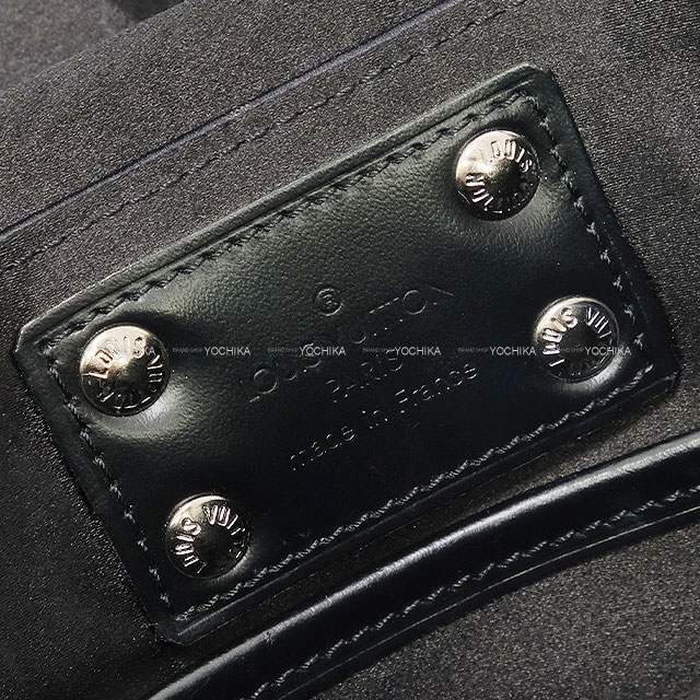 ルイヴィトン　黒 レザー ショルダーバッグ　DU3192 LOUIS VUITTON ルイ・ヴィトン ショルダーバッグ コント ドゥ