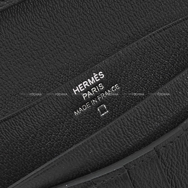 HERMES エルメス 二つ折り財布 ベアンコンパクト モノクローム