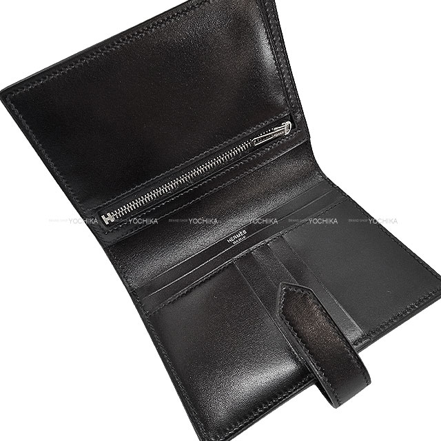 【HERMES★クールブラック】 ベアン モノクローム SO BLACK エルメス ベアンコンパクト モノクローム ソーブラック エプソン
