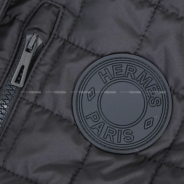 2025年秋冬 新作 HERMES エルメス ダウンベスト ボンバー セリエボタン