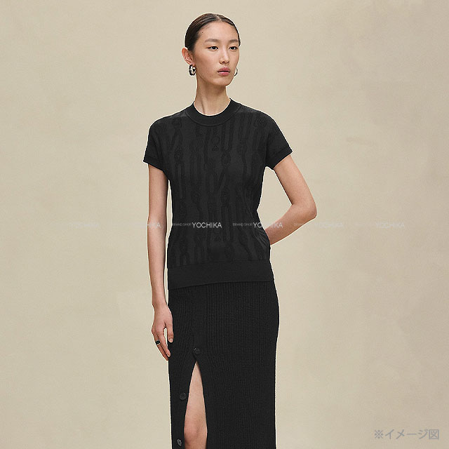 2025年秋冬 新作 HERMES エルメス セーター ニット 半袖