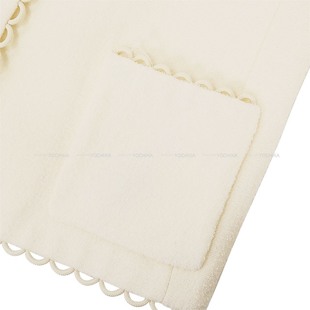 Dior ディオール ノーカラージャケット CDボタン クロップドジャケット