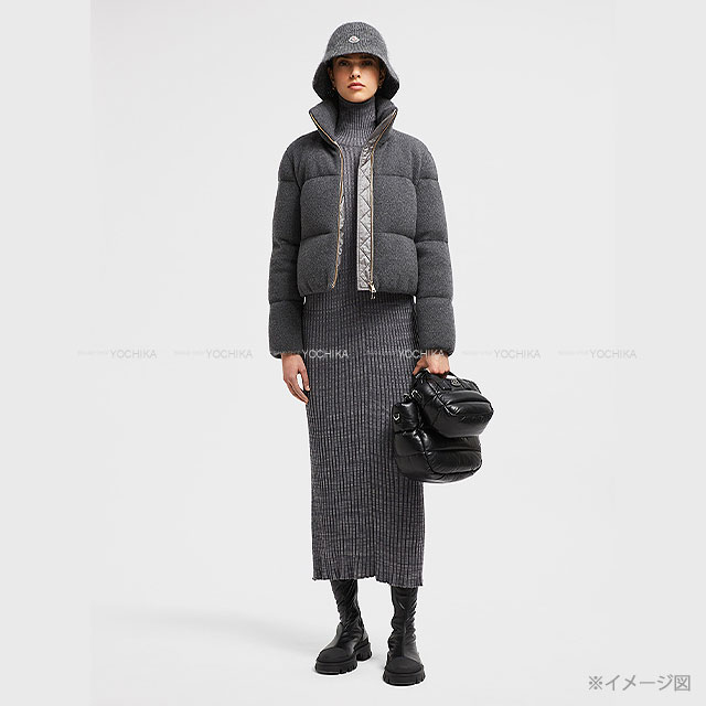 2024年春夏 MONCLER モンクレール ダウンジャケット ショート グレー
