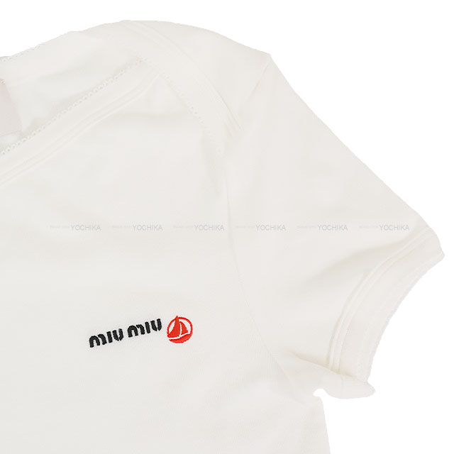 ★TWICE モモ着用★【MiuMiu】＋Petit Bateau コットン Tシャツ 28538786_57880449_1000.jpg