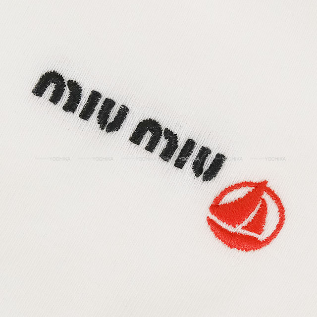 渋谷並木橋店】Miu Miu ミュウミュウ 半袖Tシャツ Petit Bateau