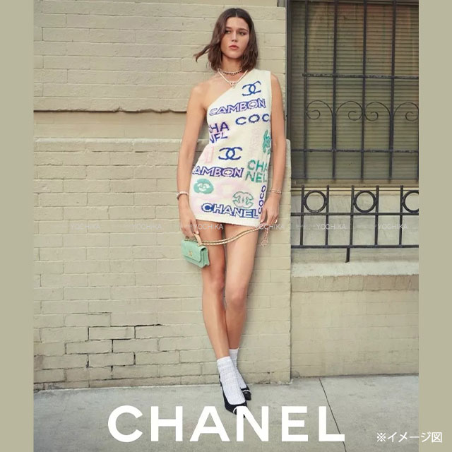 渋谷並木橋店】CHANEL シャネル ワンピース ニット ミニ ワン
