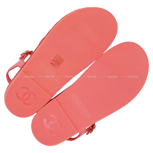 2024年クルーズ CHANEL シャネル サンダル グラディエーター ココ