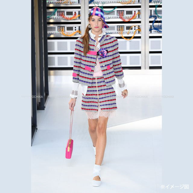 マーリエ パーエフデ★希少完売ツイードキラキラキュロット CHANEL格安半額 2017年春夏 CHANEL シャネル スカート スカート ラメ