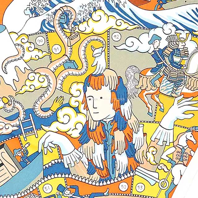 2021年秋冬 HERMES エルメス スカーフ カレ70 エルメスの叙事詩 2021年秋冬 HERMES エルメス スカーフ カレ70 エルメスの叙事詩