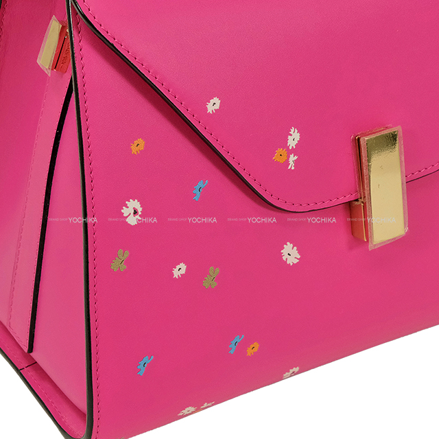 Valextra ミディアムエッセ ハンドバッグ 2WAY仕様 ピンク系カラー Valextra ミディアムエッセ ハンドバッグ 2WAY仕様 ピンク系カラー