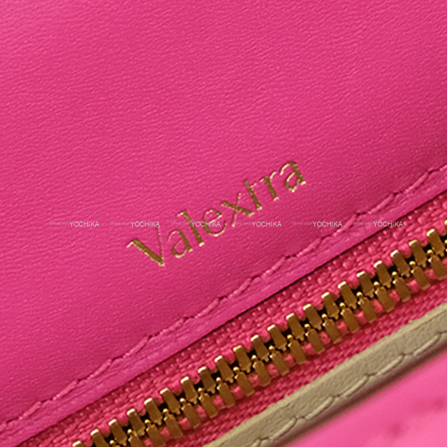 Valextra ミディアムエッセ ハンドバッグ 2WAY仕様 ピンク系カラー Valextra ミディアムエッセ ハンドバッグ 2WAY仕様 ピンク系