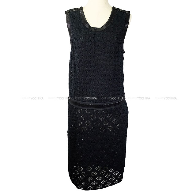 渋谷並木橋店】CHANEL シャネル ワンピース ココマーク ボタン リトル