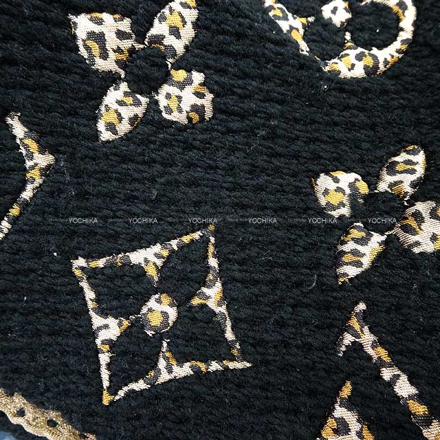 LOUISVUITTON■ウール■マフラー■ロゴ刺繍■ブラウン LOUISVUITTON□ウール□マフラー□ロゴ刺繍□ブラウン