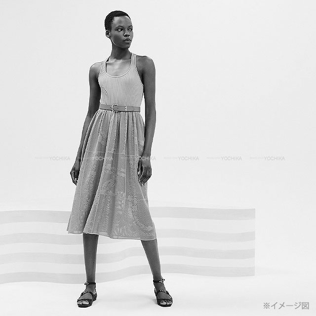 2025年春夏 HERMES エルメス ワンピース ドレス フラワー