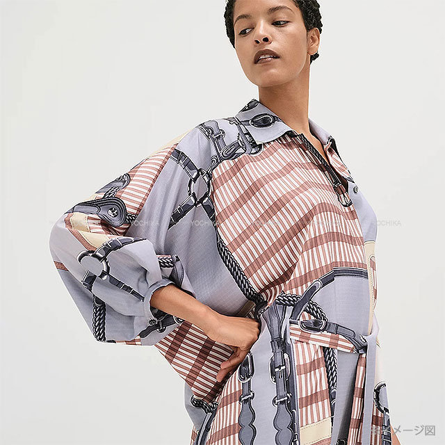 渋谷並木橋店】2025年春夏 HERMES エルメス ワンピース カフタン