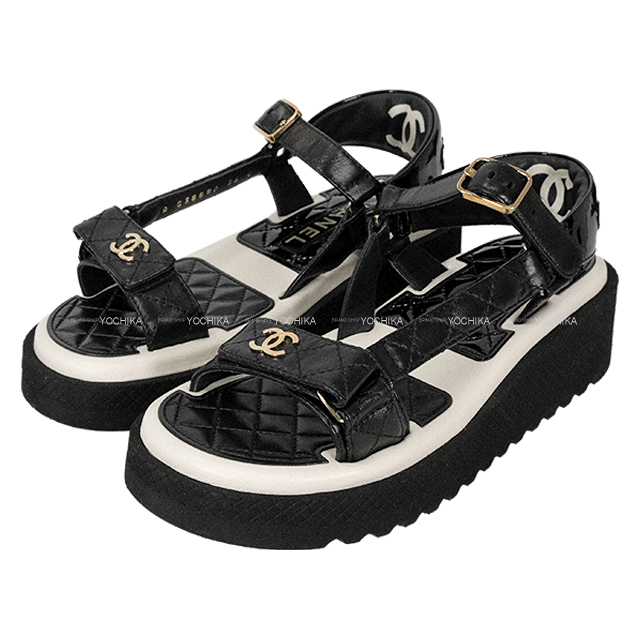 シャネル　サンダル　36 23cm CHANEL シャネル サンダル36 - メルカリ