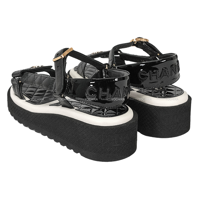 シャネル　サンダル　36 23cm CHANEL シャネル サンダル36 - メルカリ