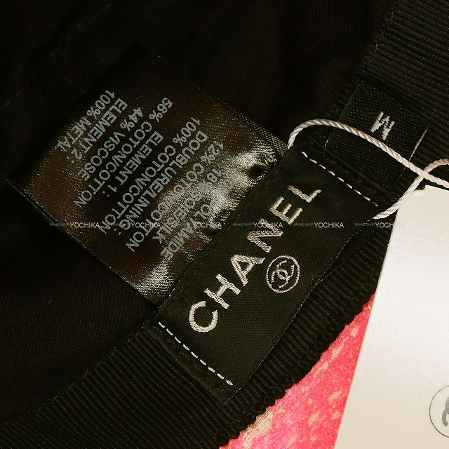 Dayday ok様シャネル CHANEL バイシーライン ロゴ ハット アイボ CHANEL シャネル ハット 帽子 バケット ココマーク ロゴ