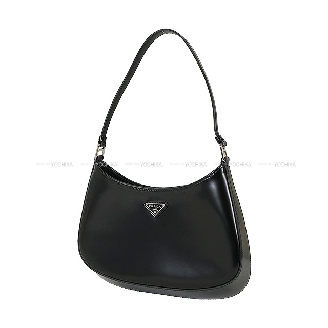 PRADA ブラック ショルダーバッグ「新品未使用」 PRADA プラダ ショルダーバッグ クレオ 黒 (ブラック