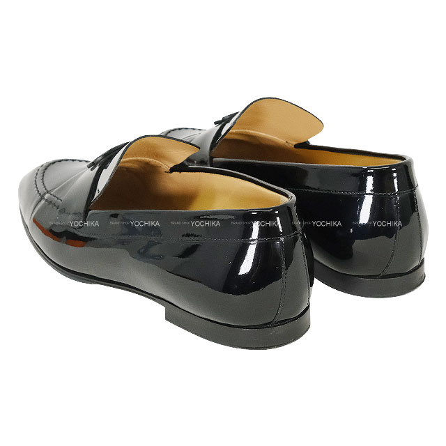 CHANEL シャネル ローファー モカシン ココマーク 黒 (ブラック