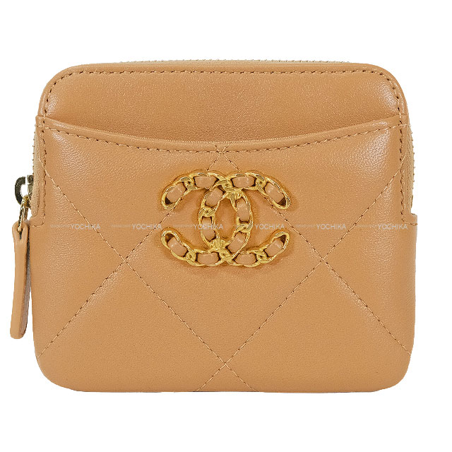 CHANEL シャネル コインケース シャネル19 ジップファスナー
