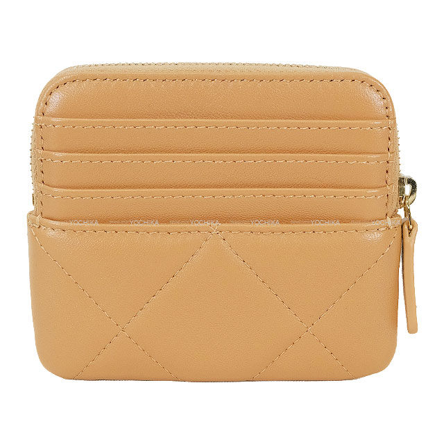 CHANEL✨シャネル　コインケース　ファスナー　ラムスキン　ココマーク　正規品 CHANEL （新品・未使用品）シャネル マトラッセ ココマーク