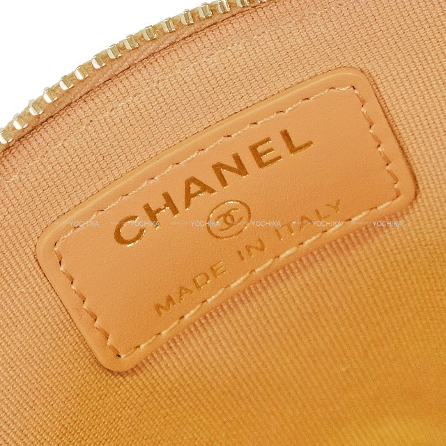良品◇シャネル ココマーク シャネル19 コインケース 小銭入れ ベージュ CHANEL シャネル コインケース シャネル19 ジップファスナー