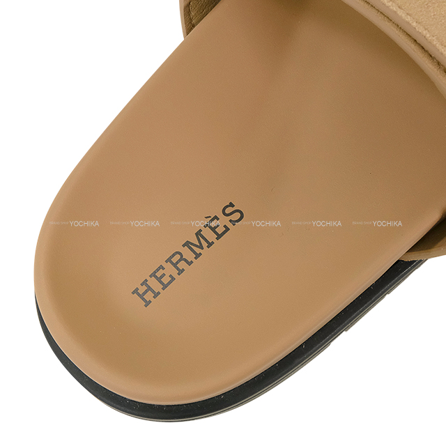 HERMES エルメス サンダル シプレ ベージュサーブル シェーブル