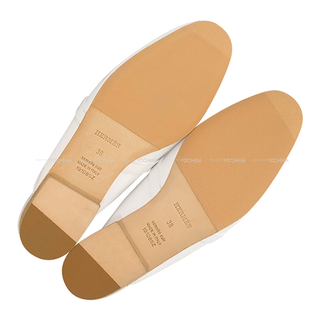 HERMES エルメス サンダル ミュール オズ ケリーバックル フォーヴル