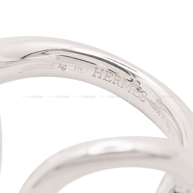 HERMES ナウシカ リング 18号 58 SILVER925 ノジカ エルメス