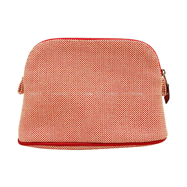 HERMES エルメス ポーチ ボリードポーチ クレイジーH ミニ オレンジ  