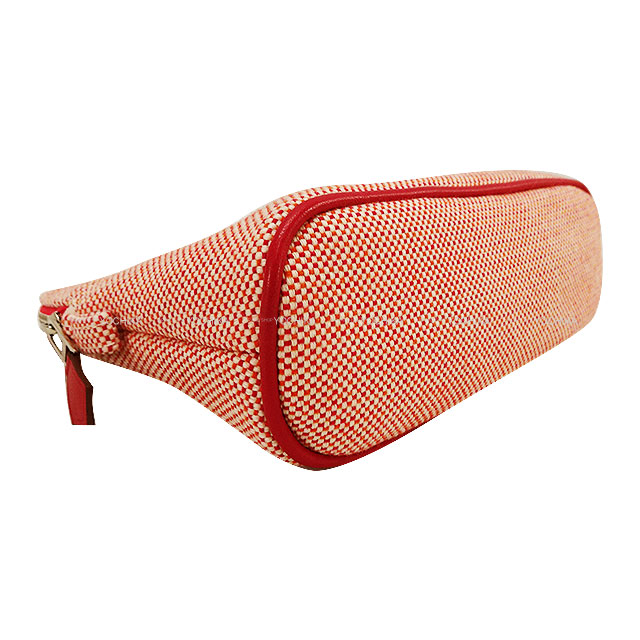 HERMES エルメス ポーチ ボリードポーチ クレイジーH ミニ オレンジ  