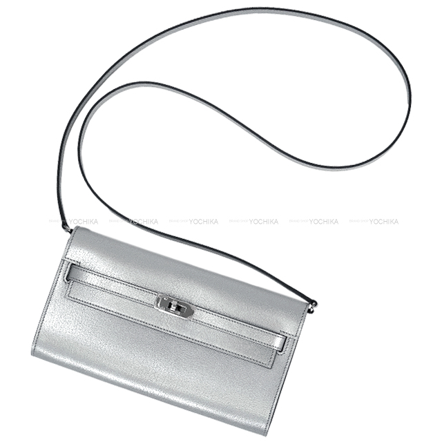 エルメス　ケリー長財布シルバー金具 HERMES エルメス 長財布 ケリーウォレット ロング トゥーゴー