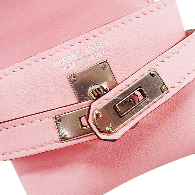 HERMES エルメス バッグチャーム ケリーフェスティバル ローズ