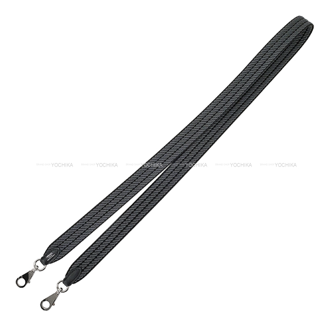 新品未使用HERMESバンドリエールコルタージュ黒グリミスティ2.5×105cm 新品未使用HERMESバンドリエールコルタージュ黒グリミスティ2.5