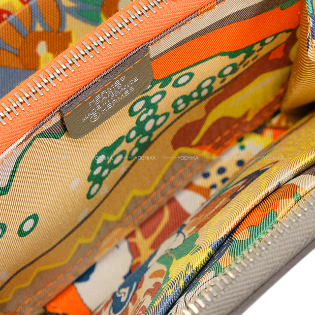 HERMES エルメス 二つ折り財布 アザップ シルクイン コンパクト