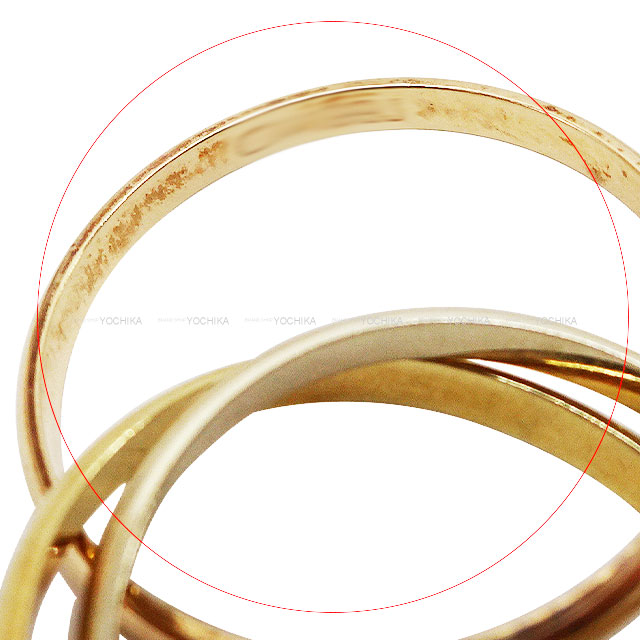 CARTIER カルティエ リング・指輪 トリニティ スモール ピンクゴールド