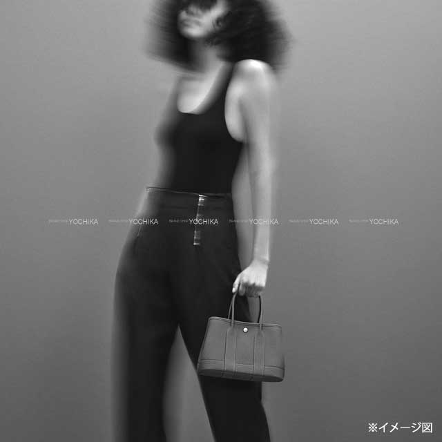 HERMES エルメス ハンドバッグ ネオ ガーデンパーティ 23 ヴェール