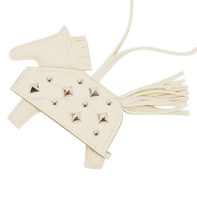 HERMES エルメス バッグチャーム ロデオ ロベオ ロック PM スタッズ